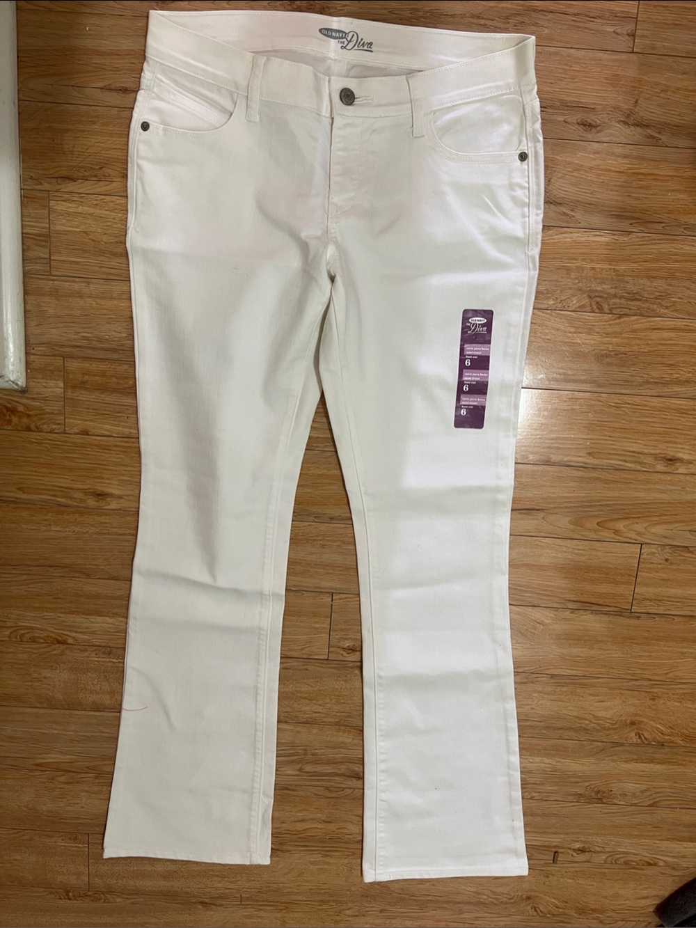 Old Navy White Women's Jeans